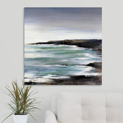 " Half Moon Bay " by Sydney Edmunds Painting Print