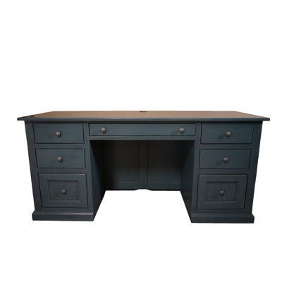 Didier Solid Wood Base Executive Desk