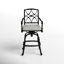 Tabouret de bar avec coussin Wiltshire-26205403-26205404-87198002