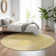 Premium Machine Washable Cerrito Gold Rug