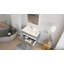 Ensemble de meuble-lavabo mural simple 30 po avec plateau en marbre Arlie-441678483