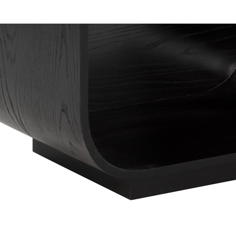 Charol NIGHTSTAND - Black