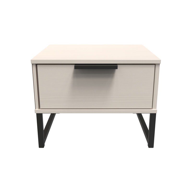 Turah 1 Drawer Bedside Cabinet (Ready Assembled), Kashmir Ash