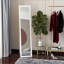 Full Length Glass Mirror, Freestanding Or Wall Mounted Dress Mirror
