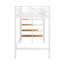 Lit mezzanine simple en métal avec tablette-99016601