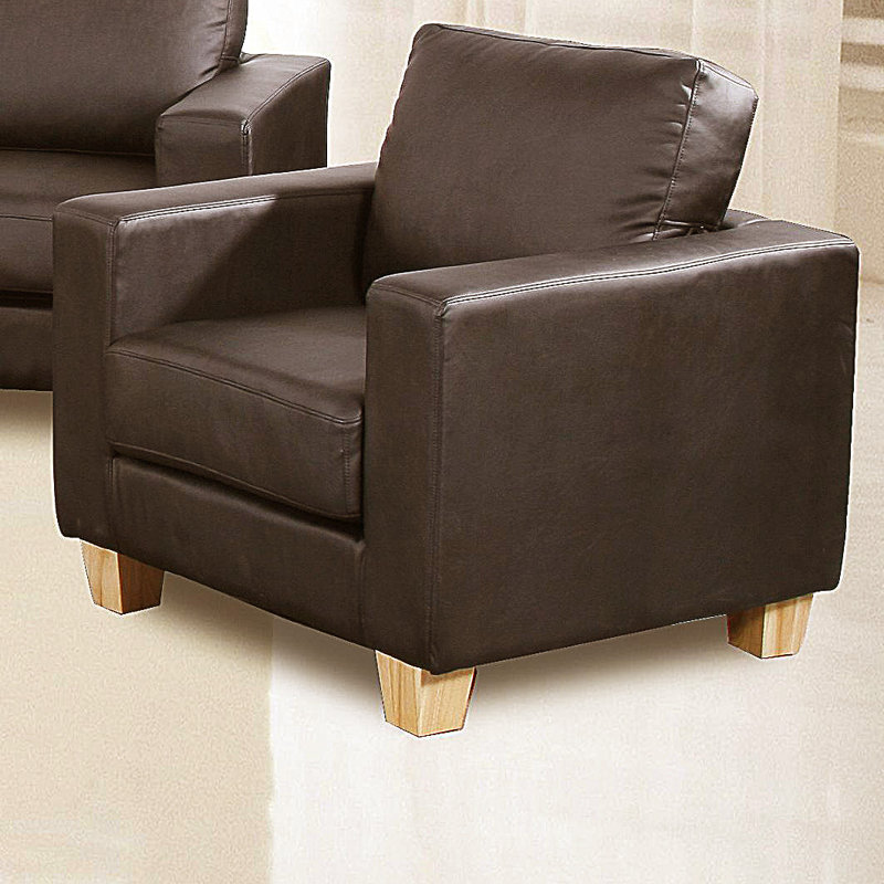 Peyton Faux Leather Living Room Set