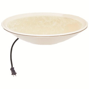 Plastic / Acrylic Single Tier Birdbath