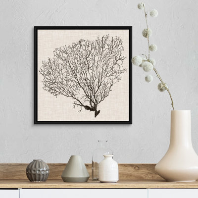 Art mural sur toile Shadow Sea Fan IV