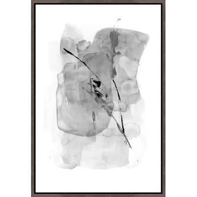 Gray Azul I Painting by Eve Fairwell