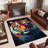 Decorative With Pile Soft Type Printed Rug Featuring an Intricate Geometric Design for a Modern Touch in Any Living Space-1192132217