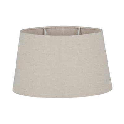 Martha Oval Silk Mix Tapered Lampshade