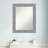 Bark Rustic Grey Bathroom Vanity Non-Beveled Wall Mirror-1987662486