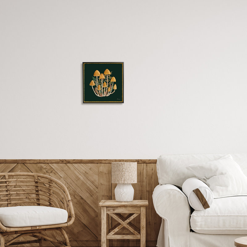 "Stupell Industries", art mural sur toile nature par Paul Brent, H 12 po x l 12 po x P 1,5 po, Giclée encadrée noir minuit