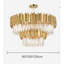 Lustre tambour clair avec accents de cristal modernes et luxueux-87847633-87847635-131382291