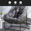 Chaise berçante d'extérieur en rotin-466074192