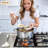 White Silicone Cooking Utensils Set-Non-Toxic, Heat Resistant, BPA Free Kitchen Utensils Set with Spatula, Spoon, Whisk & Tongs-Non-Stick& Dishwasher Safe for Nonstick Cookware-136266981