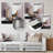Glam Abstract Wall Decor on Metal-13671517