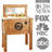 Backyard Expressions 45 Quarts Serving Station / Cart Cooler in Brown