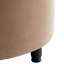 Repose-pieds rond classique capitonné avec rangement à boutons 28 po Classic-1875900261
