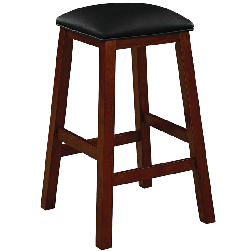 Tabouret de bar carré sans dossier, English Tudor