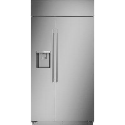 Monogram 42" Built-In Side-By-Side Refrigerator With Dispenser