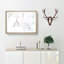 Branches Of A Blossom Tree Painting - Single Picture Frame Print on MDF-56634658-56634660