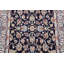 Tapis traditionnel Kelayeh à vagues de couleur