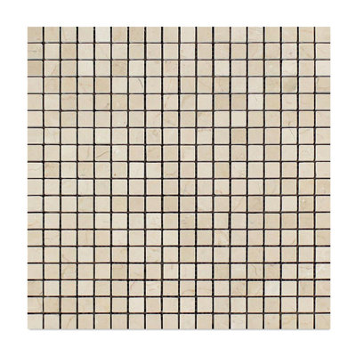Carreau de marbre et mosaïque Marble Grid