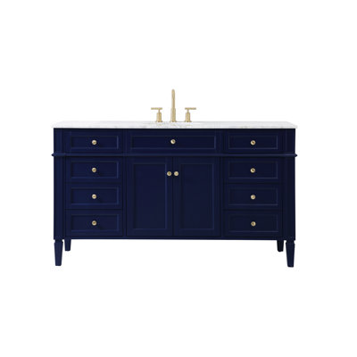 Ensemble de meuble-lavabo simple 60 "Rivers