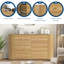 152.4 cm W Chest of 6 Drawers