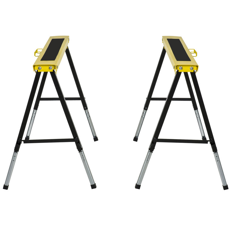 Hud 100cm W Steel Top Height-Adjustable Workbench