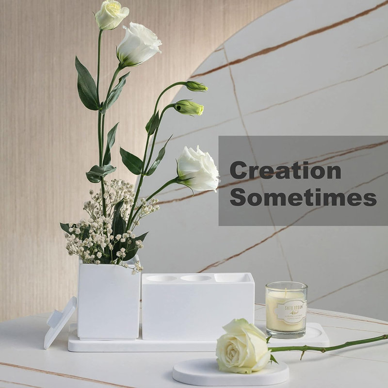 Ceramic / Porcelain Bathroom Accessory, White
