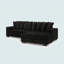 Canapé-lit modulaire rembourré Corduroy-1460224985