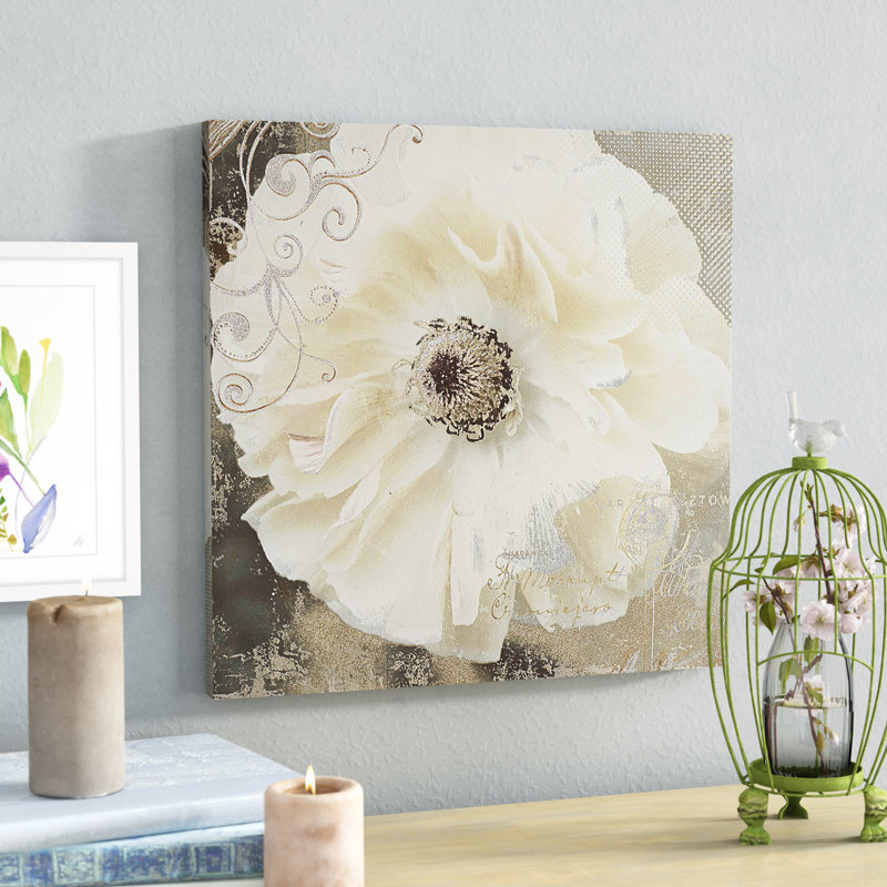 « fleuriing doucement i », reproduction d’art sur toile tendue