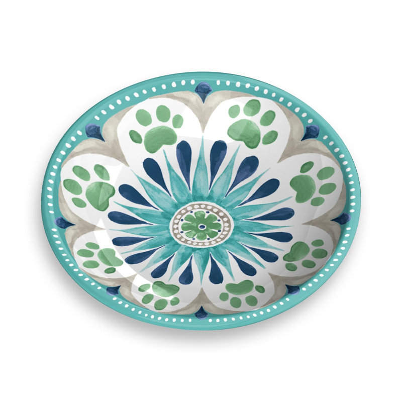 Marlon Anti-Skid Pet Bowl, Turquoise