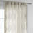 Alefiyah Embroidered Faux Linen Sheer Curtains for Bedroom & Living Room Window Curtain Single Panel Drape-1598854931-1598854930