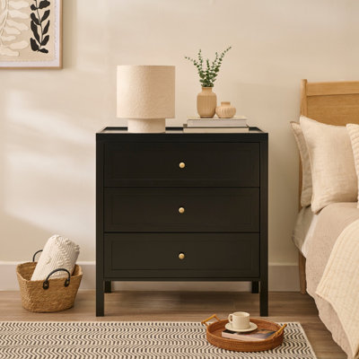 Chest of Drawers - Noir Black