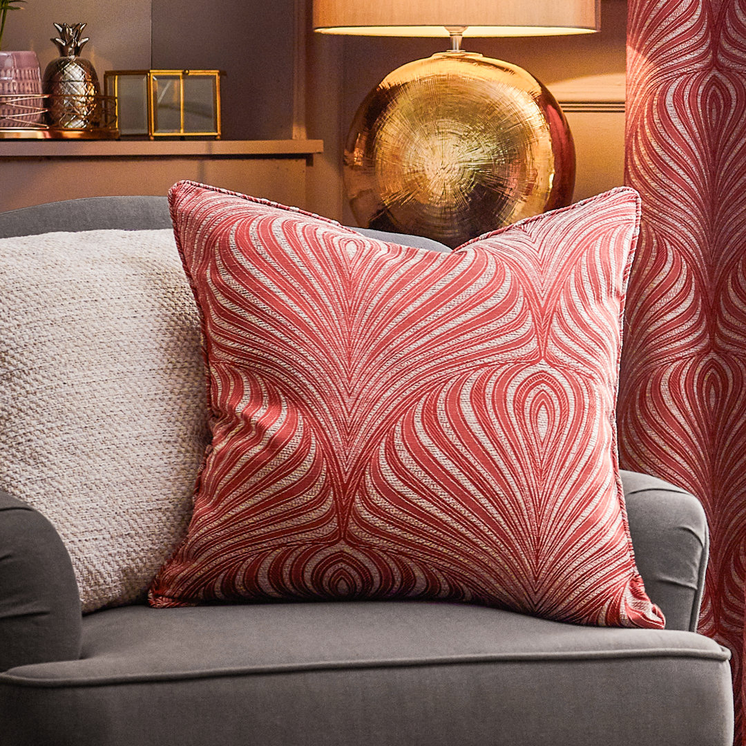 New Gatsby Geometric Jacquard Feather Filled Cushion