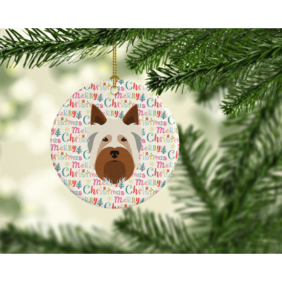 2.8'' Ceramic Animals Hanging Figurine Ornament