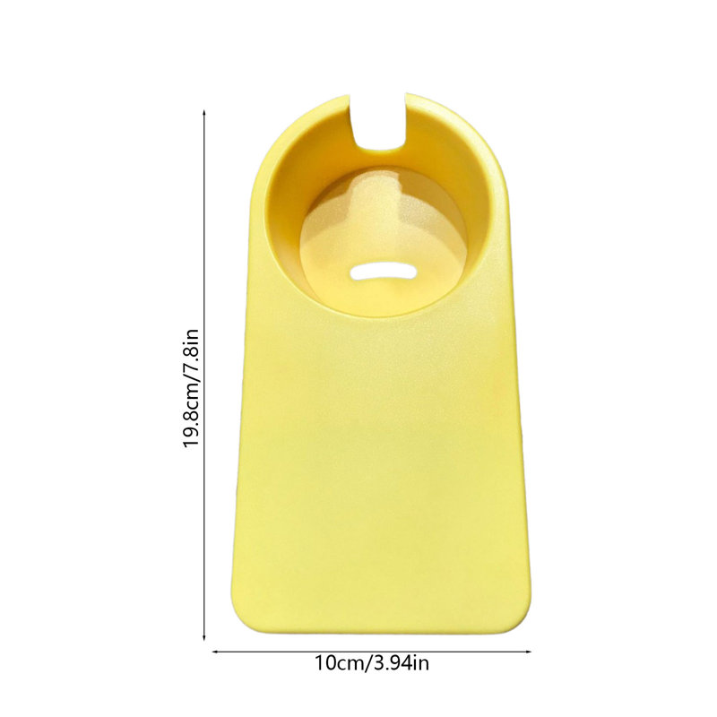 Ornement en fer, pince, organisateur de bureau, support de rangement pour tasses, pince de rangement pour tasses, Yellow