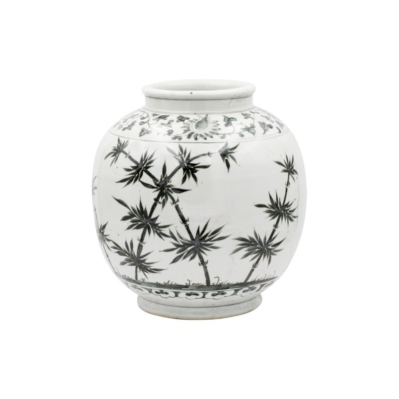 Porcelaine à fleurs 15 po H
