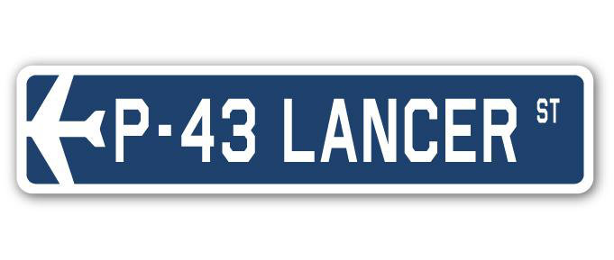 Plaque de rue Brandes P-43, H 6 po x l 24 po x P 1 po
