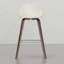 Tabouret à hauteur de comptoir / de bar Bentwood (ensemble de 2)-117657332-117657333