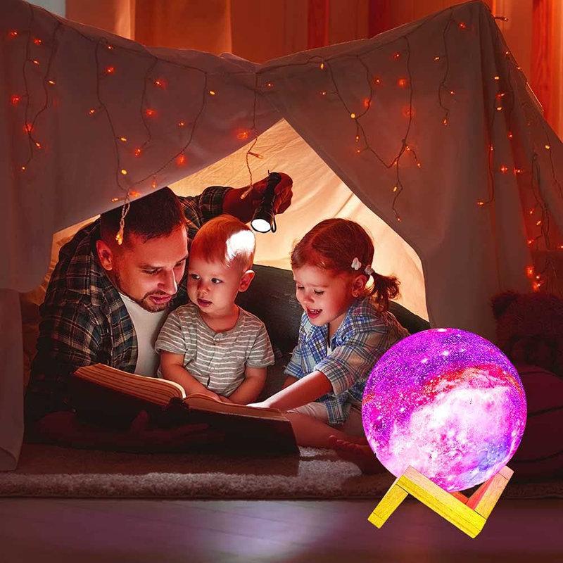 Himalayan Glow Night Light 16 Colour Multi Colour Changing Galaxy Lamp