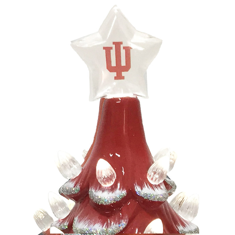 Arbre en céramique NCAA College Spirit, Hoosiers d'Indiana