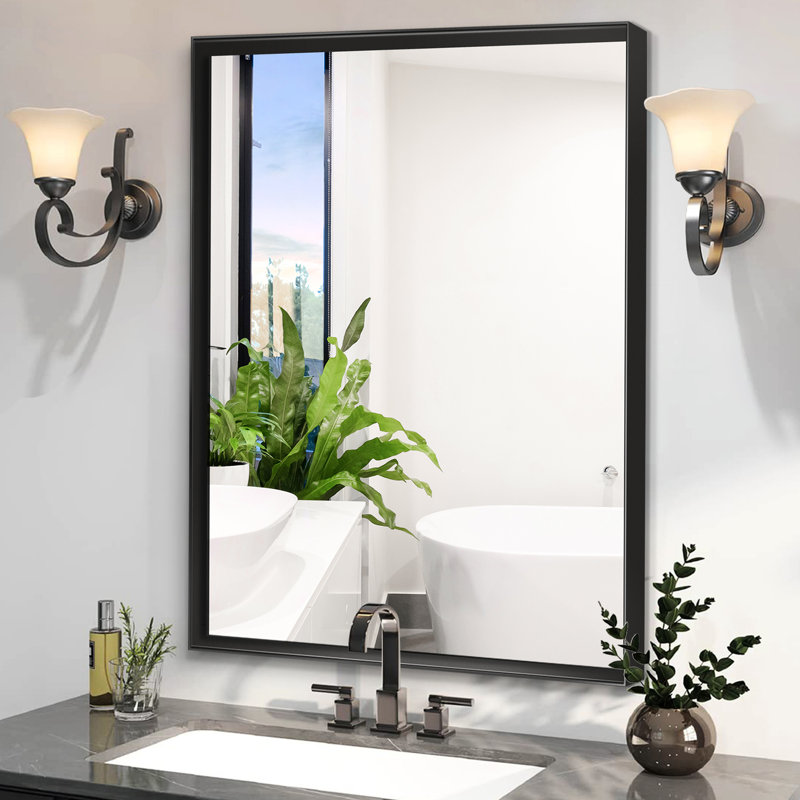 Miroir de salle de bain 40x30inch, H 36,88 po x l 29,64 po