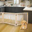 Solid Wood Free Standing Pet Gate