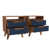 Golden Oak/Blue