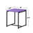 Ensemble de tables basses 3 pièces Raff-1992982588