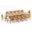 Cahyo Outdoor Teak Dining Set-1894879066
